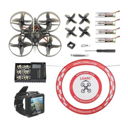 Mobula7 V2 75mm Crazybee F3 Pro OSD 2S BWhoop FPV Racing Quadcopter Mobula 7 BNF Drone with FPV Watch Arch Apron Accessory