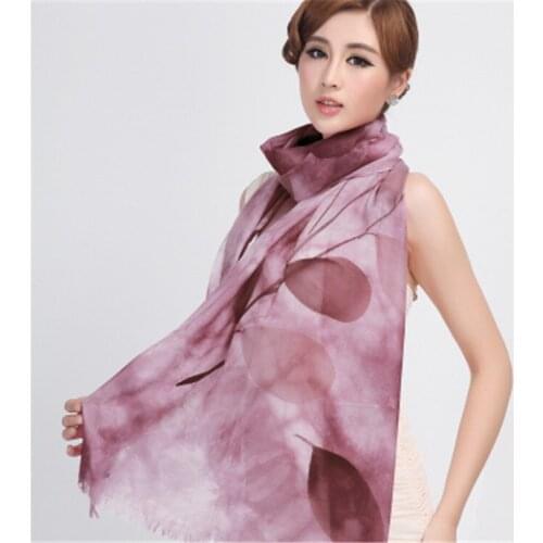 New fashion 100% ring cashmere women classic printed scarfs shawl pashmina 70x200cm small tassel