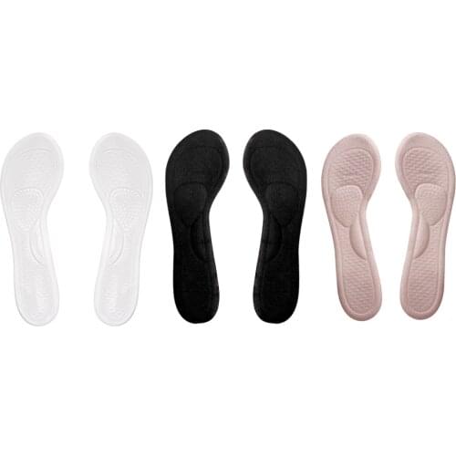 Anti-slip Lady Silicone Insole for High Heels Open Toed Shoes and Sandals