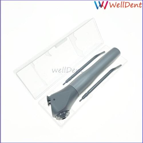 Dental Dentist Air Water 3-Way Triple Syringe Handpiece + 2 Nozzles Tips