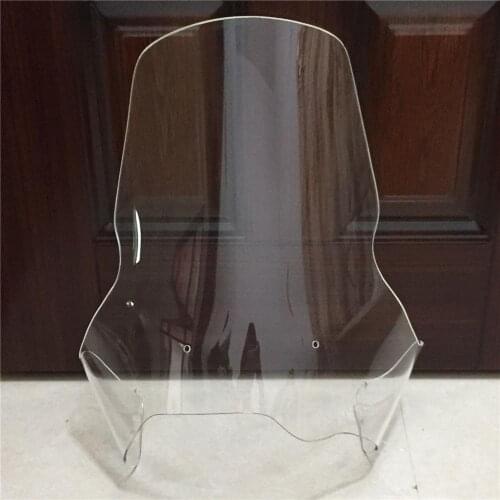 F650GS F700GS F800GS 17.3" Windshield WindScreen Wind Shield Screen Deflectors for BMW F650/700/800 GS 2008-2017 2016 2015 2014