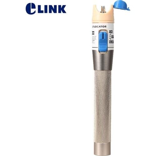 VFL visual fault locator pen type Tester red Laser Light Source Pen 1mw 10mw 20mw 30mw ELINK fiber optic detector checker