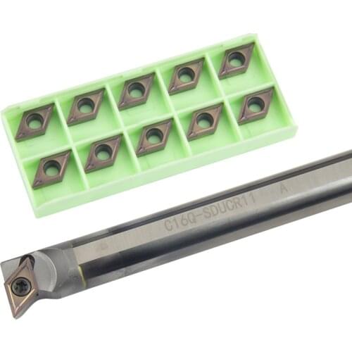 Tungsten steel cutter bar -SDQCR/ -SDUCR/-STFCR /-STUCR internal Turning Tool DCMT insert lathe machine boring bar cutting tool