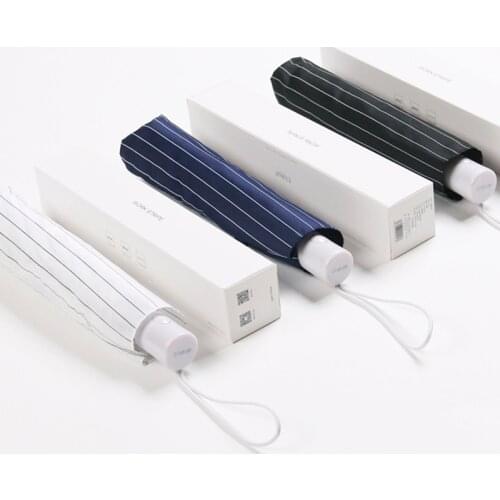 Tiohoh Japanese Umbrella Rain Women Stripe Style Automatic Umbrella Girls Windproof Clear Umbrella Ladies Guarda Chuva 6 Ribs