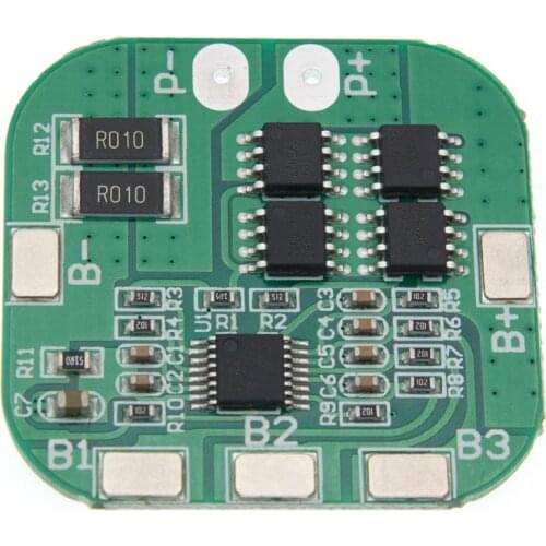 1pcs 4S 14.8V / 16.8V 20A peak li-ion BMS PCM battery protection board bms pcm for lithium LicoO2 Limn2O4 18650 li battery