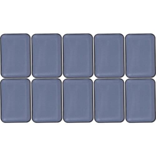 10 Adhesive Resin Feet Pads Non Slip Furniture Fitting Protector Stickers Table Chair Legs Ends Mats Sliders Floor Guard Covers