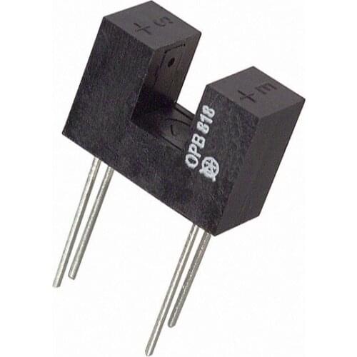 10PCS/LOT OPB818 SENSOR OPTO SLOT 5.33MM TRANS THRU