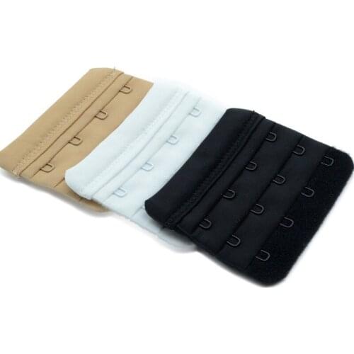 100SETS/LOT Sewing BRA ACCESSORIES EXTENDER Hooks and EYEs Underwear Lingerie Extension 3*3 wholesale