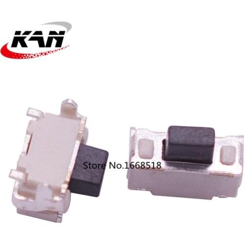 100Pcs 2x4x3.5mm Touch micro switch With Bracket 2*4*3.5MM Side Button Push Button Switch for MP3 MP4 MP5