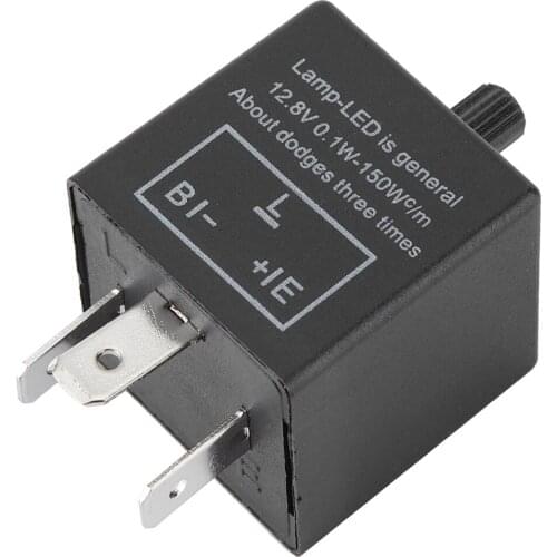 12V CF14K Adjustable LED Flasher Relay Turn Signal Light Blinker For Automotive Motorcycle Universal accessories