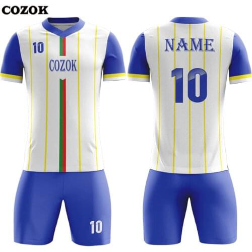 2021 Team Custom Soccer Jerseys Sublimated Sportswear Training Youth Uniform Football Shirt Maker Soccer Jersey