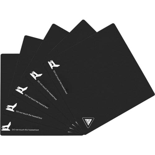 9.25X9.25in 3D Printer Magnetic Base Print Bed Tape Square Heatbed stickers Ender-3 Retailsale