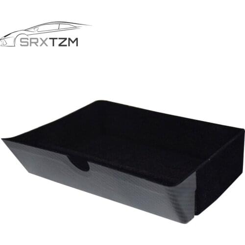 Center Console Storage Drawer Box Tray Cubby fits Tesla Model X Model S Container Store Content Box Car Interior Accessories