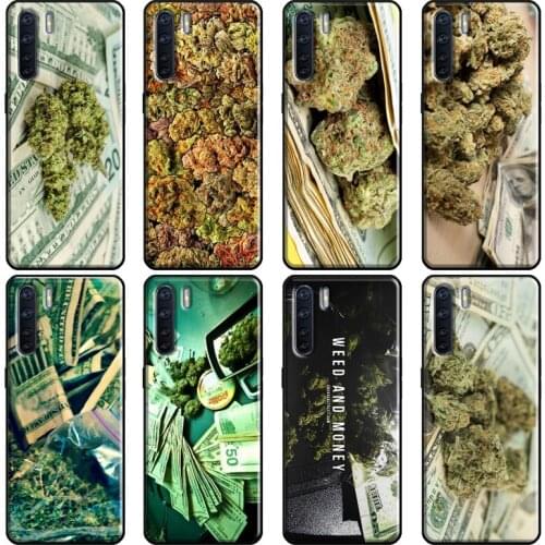 Drug Dealer Money Weed Art Cover For OPPO A5 A9 A31 A53 2020 A1K A5S A15 A52 A72 A83 A91 F5 F7 Reno 2 Z 4 Pro Case