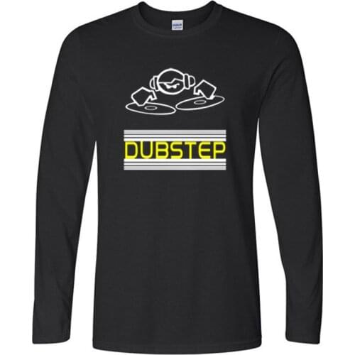 DUBSTEP DJ T Shirt - Dub Step Rave Drum & Bass Techno - Sizes XS to 3XL Cool Casual pride New men Tops Tee EU Size