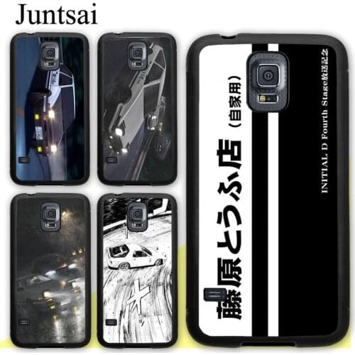 Comic Initial D Drift Racing Case For Samsung Galaxy A51 A71 A31 A21S A20e A50 A70 M31 M21 S9 S10 S20 Plus Note 20 Ultra