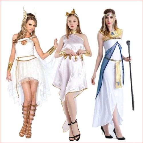 Halloween Cos Arab Greek Goddess Costume Indian Dancer Athena Dance Costume Sexy Dress Costume Exotic Apparel