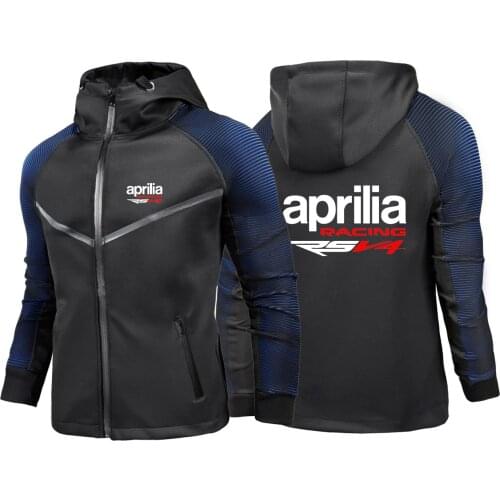 Aprilia Racing RSV4 Fashion Unisex Hoodies Mens Cotton Punk Customize Hip Hop Racing Suits Coats Hooded Male Tops