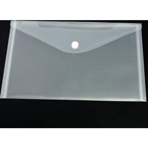 Best Transparent Plastic A5 Folders File Bag Document Hold Bags Folders Filing Paper Storage Office School Supplies