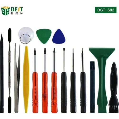 17 in 1 Repair Opening Tool Kit Screwdriver Set Repair Tools Phone Disassemble Tool Set For iPhone iPad HTC Cell Phone Tablet
