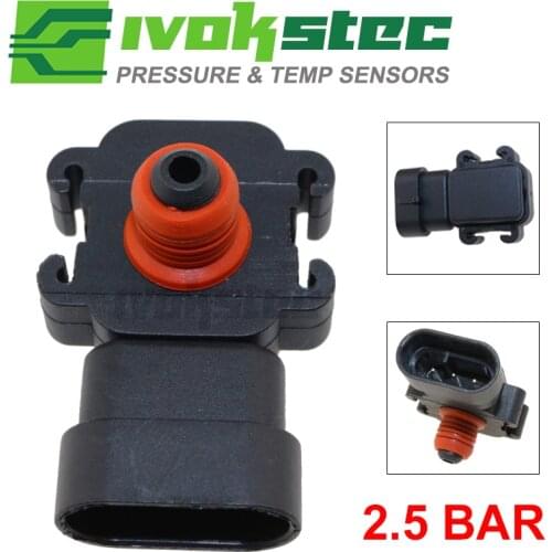 New 2.5 Bar Manifold Pressure MAP Sensor For Renault Scenic Espace Mk III Laguna Megane II Avantime 1.9 2.0 2.2 dCi 7700106886
