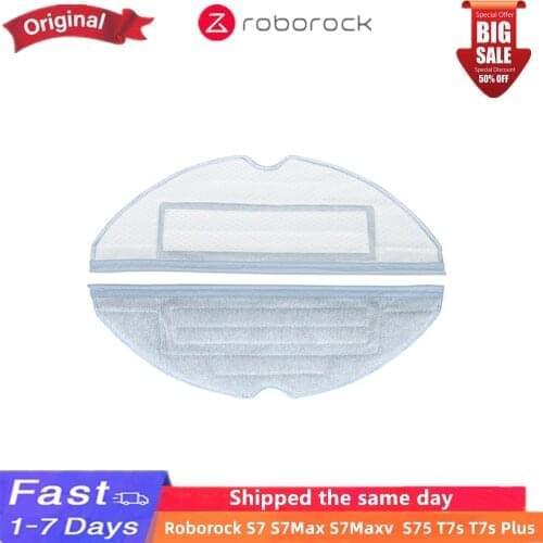 New original Roborock S7 robot vacuum cleaner parts-VibraRise mop cloth S70 S75 blue gray mop accessories