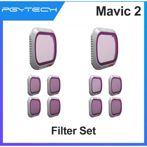 PGYTECH Mavic 2 Pro Filter MRC UV CPL ND 8 16 32 64 PL Set ND8 ND16 ND32 ND64 Set Kit Lens Filters for Mavic 2 Pro