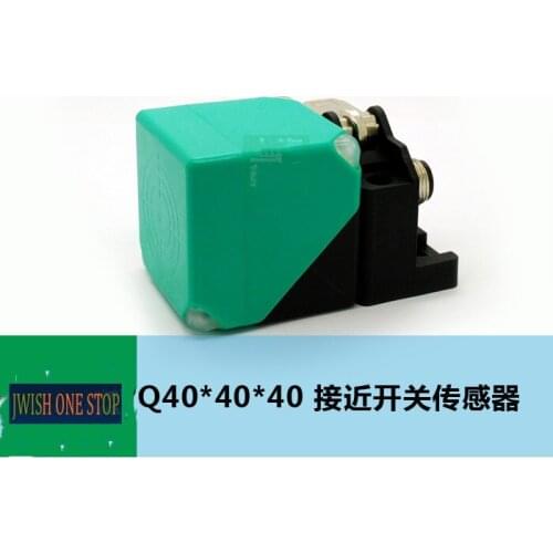 Q40 inductive two-wire DC AC 40mm square metal proximity Connector
