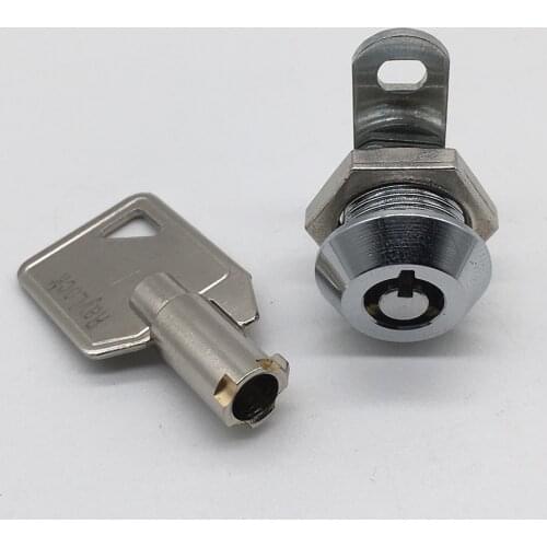 RAYLOCK 10 Pieces Different Key Cobination M12 Mini Cam Lock For Metal Cabinet Toolbox