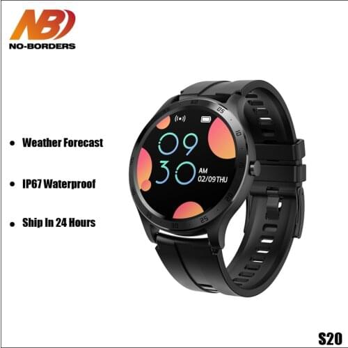 S20 Smart watch men IP67 weaterproof full touch screen 170 mah long standby smartwatch women for android ios iphone