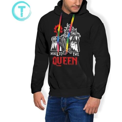 Horde Hoodie Hail To Sylvanas Hoodies Warm X Pullover Hoodie Outdoor Black Mens Stylish Long Sleeve Hoodies