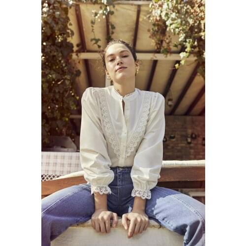 Trendyol Women's Shirts With Embroidery