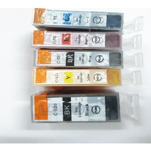 Vilaxh PGI-520 CLI-521 compatible ink cartridge For canon PIXMA MP540 MP550 MP560 MP620 MP630 MP640 iP3600 ip4600 ip4700 printer