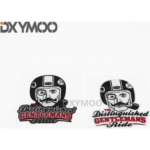 Car Styling Vinyl Decal Distinguished Gentlemans Smoking Cafe Racers Automobile Truck Body Window Tail Door Sticker Bumper