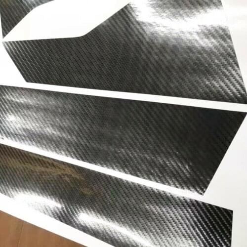 10PCS Pillar Posts Cover Carbon Fiber Door For Honda Civic 10th Left&Right