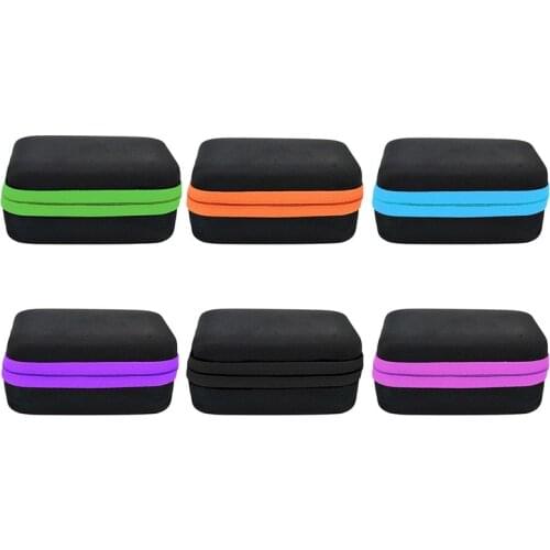 12 Slots 5ML 10ML 15ML Essential Oil Storage Bag Bottle Holder Essential Oil Case for DoTERRA Portable Perfume Hanging Organizer