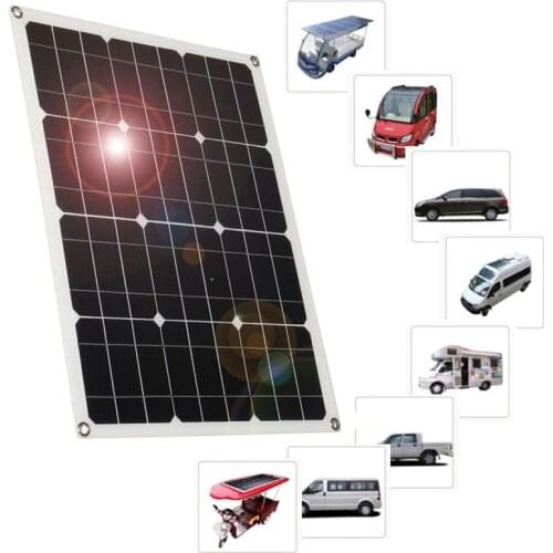 540*430*2.5mm 18V Dual Output Interface Solar Panel Portable Solar Charger Home System for Car Boat Camping battery Waterproof