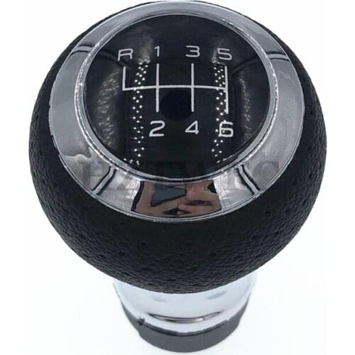 6 Speed Gear Car Shift Gear Knob Black For Audi A4 S4 B8 8K A5 8T 8F Q5 8R S Line 2007 2008 2009 2010 -2015