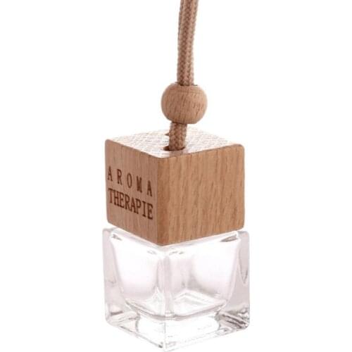 Car Perfume Essential Oil Empty Bottle Pendant Air Freshener Hanging Ornament Car Internal Decoration