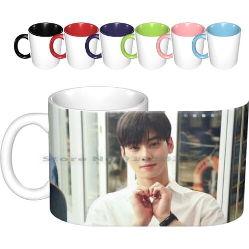 My Id Is Gangnam Beauty Ceramic Mugs Coffee Cups Milk Tea Mug Cha Eunwoo Cha Eun Woo Eunwoo Eun Woo My Id Is Gangnam Beauty