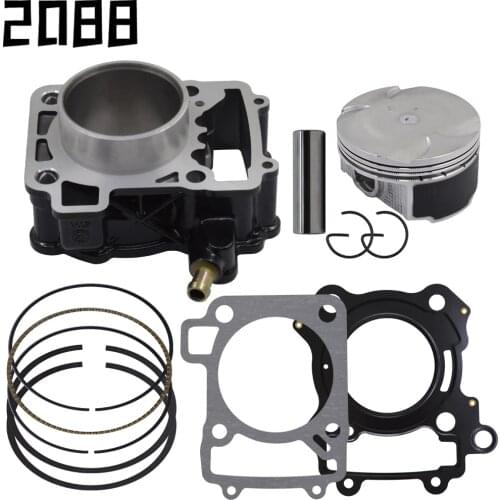 The motorcycle cylinder kit is suitable for bajaj pulsar 200ns rouseras RS JL 521003 200cc 72mm bore 17mm piston pin