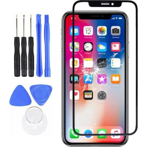 Replacement Outer Front Glass Screen Repair Kit for iPhone X XR XS 11 Pro Max