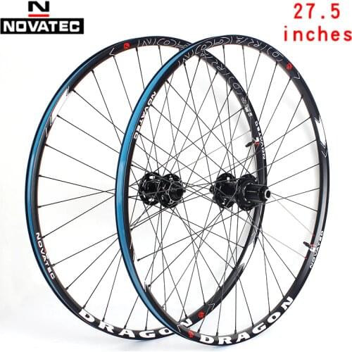 Novatec mountain bike wheel set MTB 27.5 inch XD641SB XD642 bearing vacuum 7-11 speed disc brake 32H Barrel shaft bicycle wheels