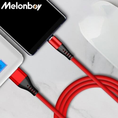 Liquid Silicone USB Type C Cable For Huawei Charging Charger Cable For Samsung S10 USB Charge Wire Cord For iPhone 1M