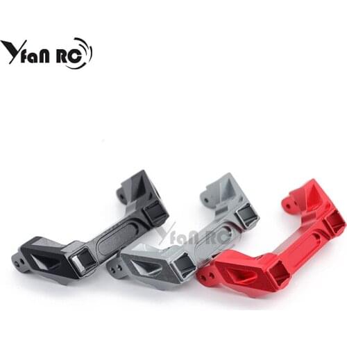 1 Pcs metal upgrade accessories for traxxas trx-4 aluminum alloy rear bumper crossbeam of climbing reinforced concrete vehicle