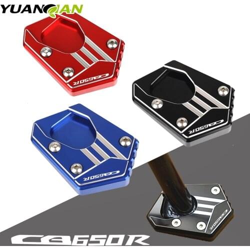 Motorcycle Kickstand Side Stand Enlarge Extension For HONDA CB650R CB 650 R Neo Sports Cafe 2019 2020 2021 Motorbike Accessorie