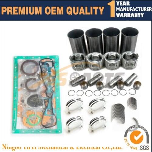 For Komatsu 4D84-2 4D84E-2 Engine Rebuild Kit for Yanmar Komatsu Excavator