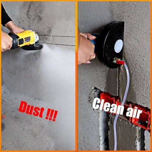 Dust Collecting Guard Kit Universal Surface Cutting Dust Shroud for Angle Grinder Dust Collector Attachment Cover Home Accessori