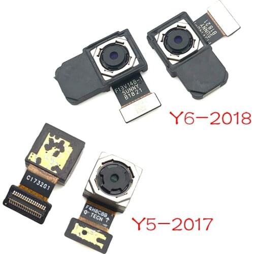 New Rear Big Back Camera Flex Cable Main Camera Module Replacement Parts For Huawei Y6 2018 Y5 2017