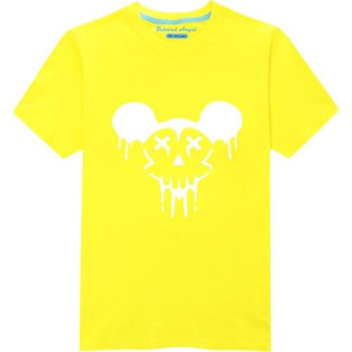 2020 New Designer Baby T-shirt Luminous Children Clothes Short Sleeve Toddler Girl Tops Tees Boys Clothing Teen Costume 3-15T